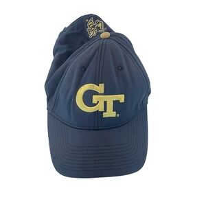 VTG Georgia Tech Yellow Jackets‎ Hat The Game Pro GP343 Adjustable S/M Mens